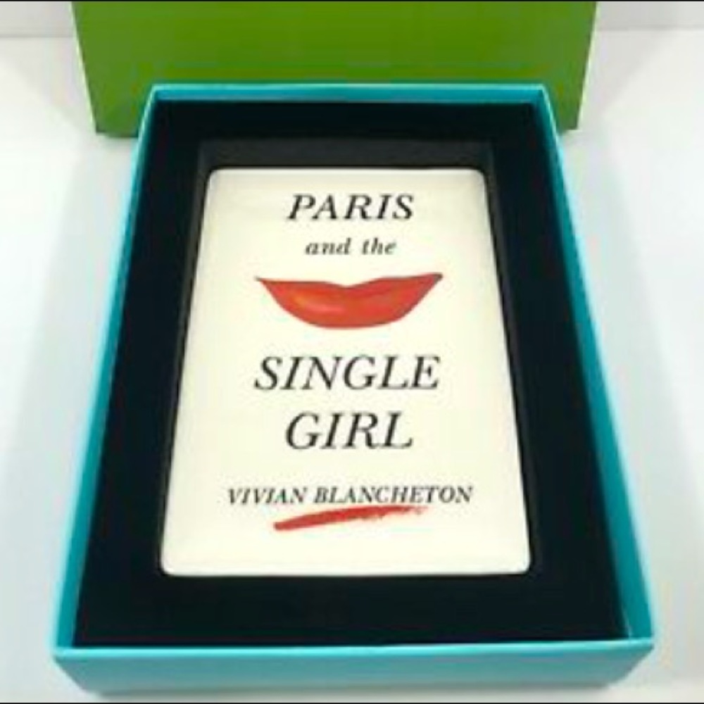 kate spade paris & the single girl porcelain tray